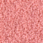 Miyuki Delica Seed Beads Bundle: Size 11/0, Duracoat Opaque Lychee (DB2113), Lt Watermelon (DB2114) & Guava (DB2115) - 3 Tubes of 7.2 Grams ea