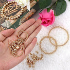 200pcs 14K Gold Round Beads,Durables Beads that Do Not Fade Easily,Seamless Spacer Beads,Brass Loose Beads,Gold Beads for Jewelry Making (5MM) - size: 5MM-200pcs