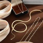 Coshilta Layered Gold Necklaces for Women, 14K Plated Gold Sterling Silver Plated Dainty Pendant Necklace Set with Cubic Zirconia,Stackable Chain Choker,Trendy Personalized Jewelry Gift Non Tarnish - style: C-N0492-CZ