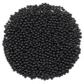 1200Pcs 4mm Black Spacer Beads Round Smooth Loose Ball Beads for Bracelet Jewelry Making Craft - color: Z-Black, size: 4mm