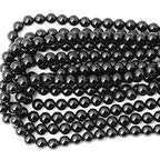 35PCS 10mm Black Smooth Polish Onyx Agate Gemstone Round Loose Beads for Jewelry Making 1 Strand 15" - color: Black Onyx, size: 10mm 35pcs