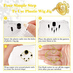 Wire Beading Jig Wire Shaping Jig Set with Jewelry Craft Wire and Peg Jewelry Making Tools for Beginner Women Men