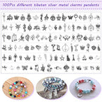 shynek Jewelry Making Kit - Adults Supplies with Tools, Wires, Findings & Charms for Making & Repair