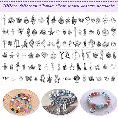 shynek Jewelry Making Kit - Adults Supplies with Tools, Wires, Findings & Charms for Making & Repair