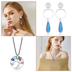 40pcs Earring Hoop Jewelry Making,60mm Beading Hoop Earrings Hypoallergenic Round Earrings Open Back Bezel Pendants for Jewelry Finding DIY Craft Women Gifts(Silver) - color: Silver