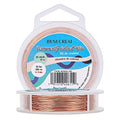 BENECREAT 22 Gauge Bare Copper Wire with Oil Coated, Solid Copper Wire for Jewelry Craft Making, 66-Feet/22-Yard - color: Oil Coated Bare Copper Wire, size: 22-Gauge(66-Feet/22-Yard)