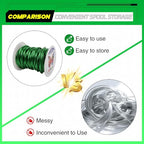Aluminum Craft Wire,8 Gauge (3mm) Grass Green Bendable Wire,32 Feet Continuous Roll for Jewelry Making,Sculpting,Floral & Armature Projects - size: 8 Gauge 32FT, style: Grass Green