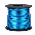 Aluminum Craft Wire, 75 Feet 1.5mm/ 16 Gauge Blue Bendable Soft Metal Aluminum Sculpting Wire Roll Bulk for DIY Crafts Jewelry Making - color: Blue, size: 16 Gauge
