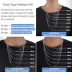 Jewlpire 1.3mm Box Chain 14K Gold Plated 925 Sterling Silver Chain Necklace for Women, Thin & Sturdy Womens Chains Necklace 14 16 18 20 22 24 26 Inches - color: 925 Sterling Silver, size: 24 Inches