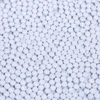 Acrylic Letter Beads Alphabet Silver Letters White Round Bead, 4×7mm 1200pcs, for Friendship Bracelets and Gifts Souvenir Jewelry Making - color: Silver Letter White Beads, size: 4×7mm(Round)