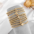 300pcs Cross Beads Gold&Silver Crosses Spacer Bead Bulk for DIY Crafting Necklace Bracelet Jewelry Making Keychain (Golden&Silver) - color: golden&silver
