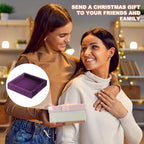 uxcell Stackable Jewelry Storage Tray, Empty Tray Drawer Organizer, Small Display Box for Earrings, Necklaces, Rings and Bracelets, Dark Purple - color: Dark Purple