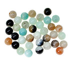 AD Beads Natural Gemstone Round Spacer Loose Beads (6mm 100pcs, Amazonite) - color: Amazonite, size: 6mm 100pcs