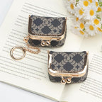 Royal Bagger Genuine Cow Leather Mini Jewelry Box Women's Coin Purse Solid Color Kiss Lock Change Pouch Casual Style Small Storage Bag for Women 1894 (Dark Blue 6894) - color: Dark Blue 6894