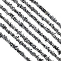 GM GemMartUSA Black Onyx Natural Raw Chip Beads Strands | Semi-Precious | AAA+ Quality 1 Strand 34” | DIY Bracelet Jewelry Making, Healing Crystal Craft| 4-6mm - Black Color Gemstones (CHBO-70001) - color: Black Onyx (CHBO-70001)