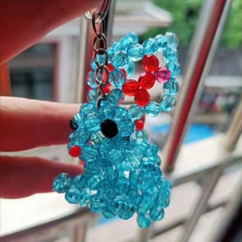 850pcs Acrylic Round Faceted Beads 6mm 8mm 10mm 12mm Faceted Round Spacer Beads for Bracelets Necklace Earring DIY Jewelry Making Craft(Mix Colors) - color: Mix Colors