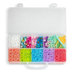 Rainbow Loom: Beadmoji Mini Combo - DIY Rubber Band & Bead Bracelet Kit - Includes 1800 Bands & 260 Beads, Design & Create, Ages 7+