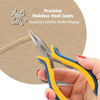 Beadalon Ergo Bent Nose Pliers – Jewelry Tools for Wire Wrapping, Jump Rings & Necklace Repair, 5.25 in - style: Bent Nose Pliers