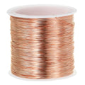 PATIKIL 26 Gauge Jewelry Wire, 328 Feet/100M Pure Copper Jewelry Beading Wire Soft Metal Plant Stem Ties for Craft, Copper Tone (0.016") - color: Copper Tone, size: 26 Gauge