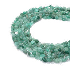 BEADIA Irregular Natural Green Aventurine Jade Stone Loose Semi Gemstone Beads for Jewelry Making 5-8mm 38cm - color: Green Aventurine Jade, size: 5-8mm 38cm