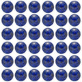 Natural Stone Beads 100pcs 8mm Lapis Lazuli Round Genuine Real Stone Beading Loose Gemstone Hole Size 1mm DIY Charm Smooth Beads for Bracelet Necklace Earrings Jewelry Making (Lapis Lazuli Blue, 8mm) - color: Lapis Lazuli Blue, size: 8mm