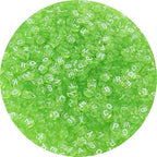 1000pcs Round Letter Beads 4x7mm Acrylic Alphabet Beads Spacer Beads for Jewelry Making Bracelets Necklace Earring Key Chains DIY Craft(I-White Letter Light Green Bead) - color: I-White Letter Light Green Bead