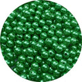 Pinhoollgo 300pcs Pearl Beads 8mm Round Pearl Beads with Hole for DIY Bracelet Necklace Jewelry Making Supplies Handmade Craft(Green) - color: Green, size: 8mm/300pcs