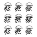 Fashewelry 20Pcs Antique Silver Tiny Jellyfish Spacer Beads 14.5x11mm Tibetan Metal Sea Life Animal Ocean Creatures Charm Beads Hole: 1mm - color: Antique Silver Jellyfish