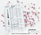 Bracelet Making kit with Czech Glass Beads & TOHO Japanese Rocailles, 2pc Memory Wire and crimps for begginers - Easy & Fast to do (Butterflies Purple Pink)