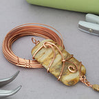 The Beadsmith Half-Round Craft Wire – Soft Temper Jewelry Wire, Copper Color, 18 Gauge, 7 Yards - color: Copper, size: 18 Gauge