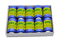 Goelx Silk Thread by Shade No for Jewelry, Tassel Making, Embroidery, Crafts, Shiny Soft Thread Spools - Blue - 51 - color: Blue - 51