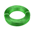 2MM Aluminum Wire - 100ft, 12 Gauge Anodized for Jewelry, Sculpting & Crafting - size: 2mm, style: Green