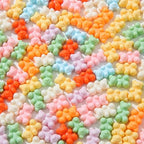 200pcs Bear Beads Colorful Gummy Bears Color Acrylic Beads for Necklace Bracelet Key Chains Jewelry DIY Craft Making(Bear-1) - color: bear-1