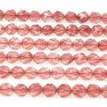 MJDCB Best Sellers Stone Beads Faceted Polygon Red Watermelon Crystal Crystal Energy Stone Healing Power for Jewelry Making(8mm) - color: Red Watermelon Crystal