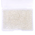 BEADIA Silver Plated Jump Rings Non Tarnish 3mm 1200pcs for Jewelry Making Findings - color: Silver, size: 0.5x3mm