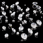 Fashewelry 50Pcs Tiny Cubic Zirconia Faceted Rhinestone Cabochons 1mm 2mm 3mm 4mm 5mm Clear Pointed Back Crystal Diamante Gems for Nail Art Craft Replacing Jewelry - color: Clear, size: 1mm/2mm/3mm/4mm/5mm-Zirconia