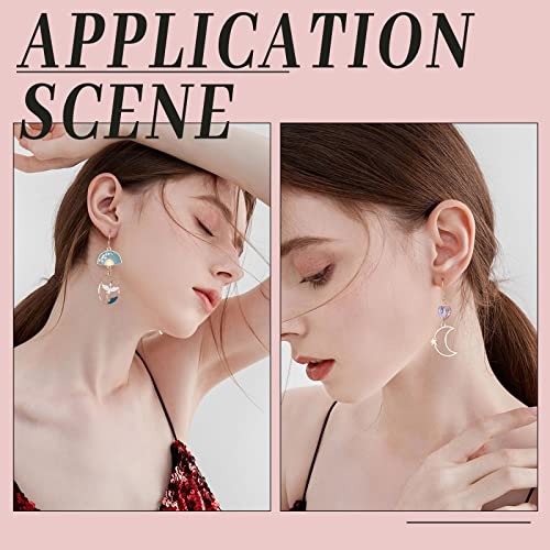 SUNNYCLUE 1 Box 100Pcs 18k Gold Plated Earring Hooks French Ear Hooks Fish Hook Earrings Ear Wires Fishhook Earring Findings for Jewellery Making Adult DIY Dangle Earrings Craft Accessories Supply - color: 100pcs Real 18k Gold Plated Earring Hooks