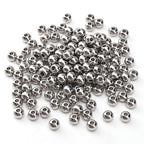 304 Stainless Steel Round Beads 6.0mm 150pcs Spacer Beads for Jewelry DIY Making and Repairing - size: 6.0mm