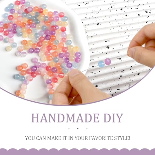 100 PCS 8mm UV Beads, UV Sensitive Color Changing Bead Sunlight Beads, Bracelet Bead for Jewelry Making, DIY Crafts - color: Light sensitive color changing