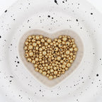 350 Pcs Mix 18K Gold Filled Spacer Beads,2mm 3mm 4mm 5mm that Do Not Fade Easily Smooth Round Beads Seamless Ball Beads, Gold Beads for DIY Necklace Bracelet Jewelry Making - size: Mix-2/3/4/5mm