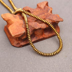 BONNY BOXX 1 Strand (150PCs) 2 * 4mm Rondelle Beads, Natural Abacus Disk Gold Hematitet Stone Beads Loose Spacer Gemstone for DIY Bracelet Necklace Jewelry Making - color: Gold Hematitet, size: 2*4MM