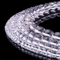 RUBYCA Natural AAA Grade Quartz Crystal Clear Translucent Round Beads Jewelry Making (1 Strand 8mm) - color: Round Translucent, size: 8mm
