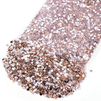 Blinginbox 50000pcs Flatback Rhinestones,Resin Non Hotfix Rhinestones Large Quantity Wholesale for Crafts DIY Creative Design,Clothes,Makeup,Nail Art (2mm=0.08", Champagne) - color: Champagne, size: 2mm=0.08"
