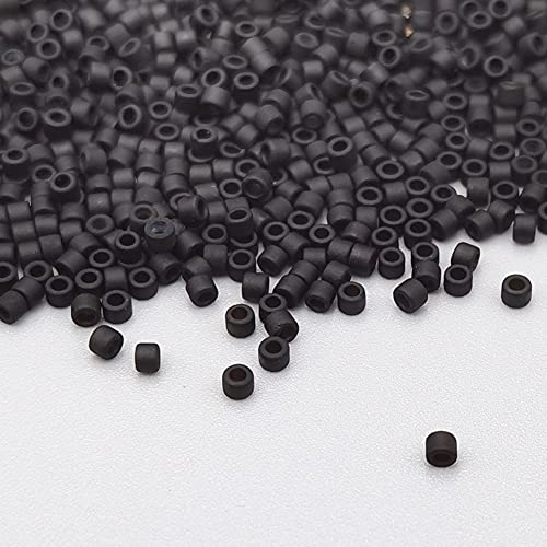 INSPIRELLE Uniform 120 Gram 12/0 (2mm) Cylinder Glass Seed Beads for Craft Jewelry Making, 24 Matte Opaque Dyed Colors - color: 22x Matte Opaque + 2 Metallic