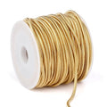 33 Feet Gold Snake Chains Roll, 2.0mm 18K Gold PVD Plated 304 Stainless Steel Round Snake Chain Bulk Spool for Jewelry Making DIY Craft - color: 2mm Gold Round Snake Chains