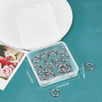 SUNNYCLUE 1 Box 24Pcs Huggie Hoop Earring Findings Black Stainless Steel Earrings Hoops Bulk Metal Round Clasp Lever Backs Huggie Small Findings Ear Hooks for Jewelry Making Women Supplies DIY Craft - style: Style 2