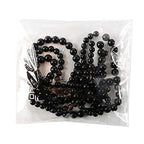 RayLineDo® 45Pcs 8mm Natural Black Onyx Stone Round Beads Loose Beads Wholesale for Jewelry Making - color: Black Onyx, size: 8mm