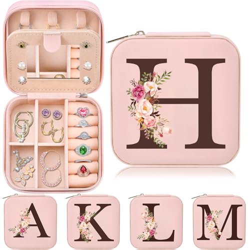 Inngeroo Sister Gifts for Girls, Travel Jewelry Case Box Organizer Personalized Christmas Gifts for Sister Wife Women, Birthday Gift for Elder Sister Big Sister Little Sister - style: H