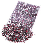 Blinginbox 50000pcs Flatback Rhinestones,Resin Non Hotfix Rhinestones Large Quantity Wholesale for Crafts DIY Creative Design,Clothes,Makeup,Nail Art (2mm=0.08",Dk siam) - color: Dk siam, size: 2mm=0.08"