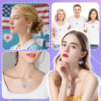 MARFOREVER 40 Pcs/20 Pairs Suicide Awareness Charms, Suicide Prevention Charms Teal Purple Ribbon Pendant for Bracelet Necklace Earrings Making Accessories - style: Suicide Awareness